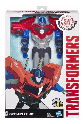 Figura Transformers Titan B2238 Optimus Prime 3 Pasos