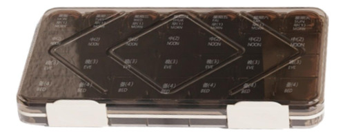 Recipiente De Píldoras De Pastillas De La Pan De La Caja