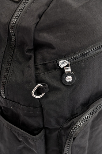 Mochila Piedra Mujer Urbana Reforzada Moda Jielshi Negro Liso