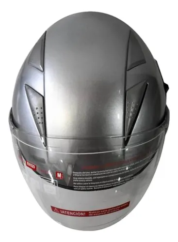 Casco Full Face Bx529 Talla S Silver Certificado Ece