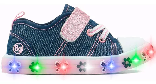 Tenis Luces Niña Minnie Bubblegummers