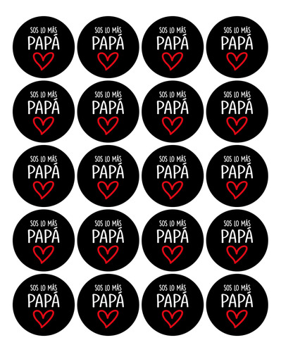 Etiquetas Autoadhesivas- Stickers Día Del Padre