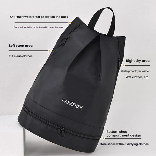 Bolsa De Natación Deportiva Impermeable Con Separación En Se