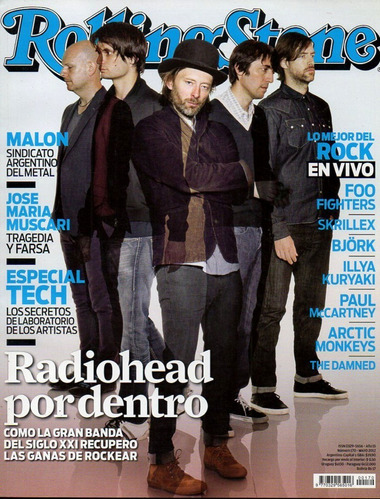 Radiohead - Rolling Stone N° 170
