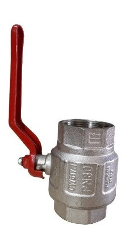 Llave De Bola O Valvula De Paso Rapido 1 1/2 Grinaca Cromada