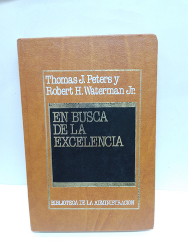 Libro  En Busca De La Excelencia 