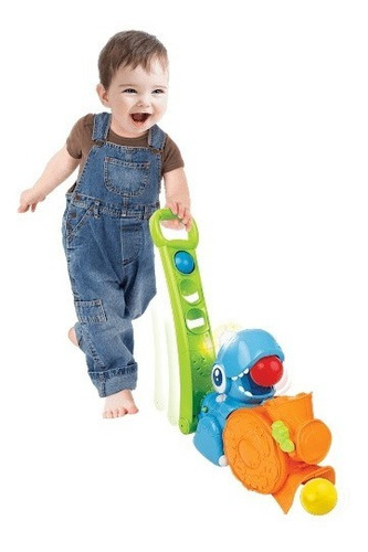 Caminador Dinosaurio Atrapa Bolas Con Sonido Winfun 0673