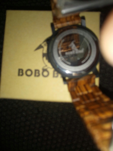 Reloj De Futurista De Madera Marca Bobobirt