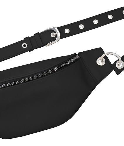 Imagen 2 de 4 de Bolso Belt Bag Con Cierre De Mujer C&a (3005426)