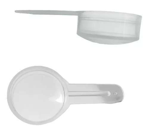 Cucharada de 5 gramos Cuchara medidora de gramo de creatina Cucharadita de  cucharadita para polvo Cucharadita de medida Cuchara medidora Cuchara  medidora y juego de tazas para seco o líquido. (15 piezas) 