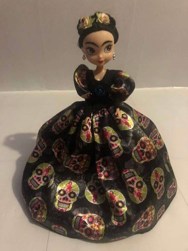 Muñeca Frida Kahlo Vestido Mexicano | Meses sin intereses Muñeca Frida Kahlo Vestido Mexicano | Meses sin intereses