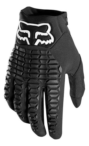 Guante de motocross negro Fox Legion, color negro, talla M