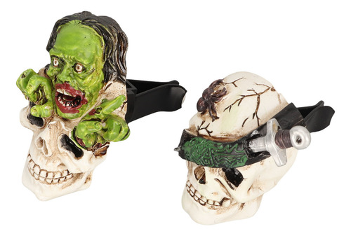 Pinza Ambientadora Universal Con Forma De Calavera De Coche,