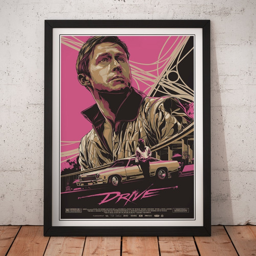 Cuadro Peliculas - Drive - Poster Movie / Fan Art