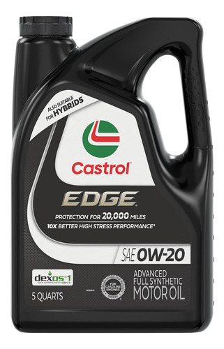 Aceite De Motor Completo Castrol Edge 0w-20 Advanced 5l