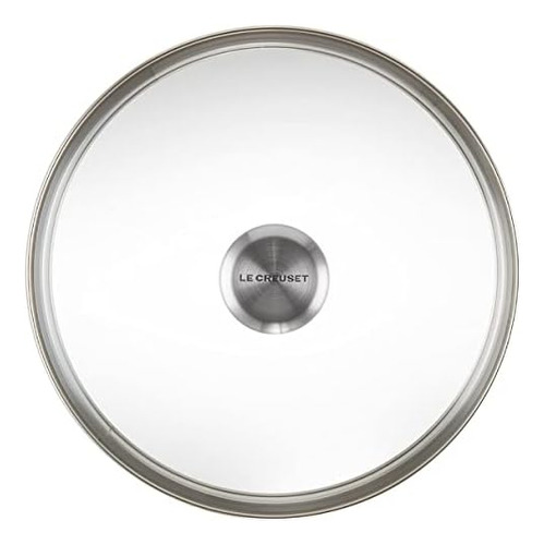 Le Creuset Tapa De Vidrio Con Perilla De Acero Inoxidable, 8