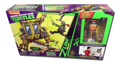Teenage Mutant Ninja Window Wipeout Z Line Ninjas Raphael