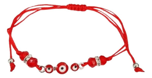 Pulsera Roja Ojo Turco Nazar Proteccion Amuleto 