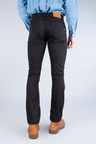 Imagen 3 de 7 de Pantalón De Mezclilla Stretch Negro Para Hombre Oggi Vaxter