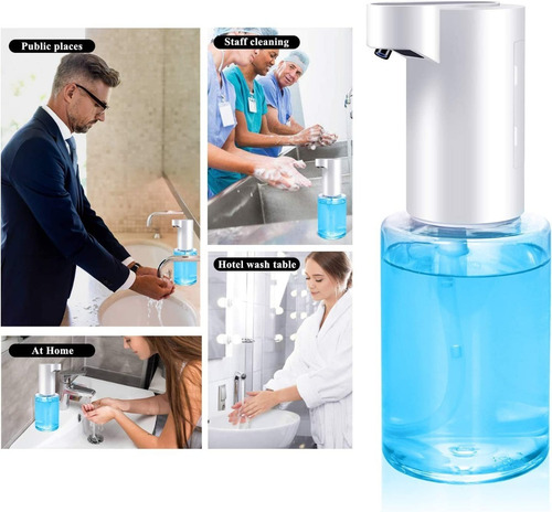 Dispensador Automático Jabón Liquido 350ml Espuma Calidad