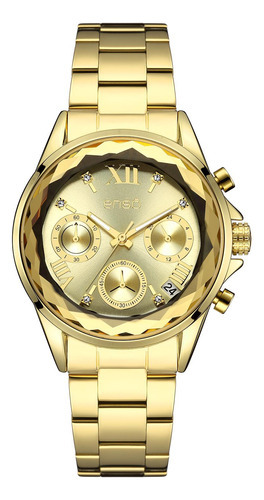 Reloj De Pulsera Enso Para Mujer Ew1049l2 Dorado