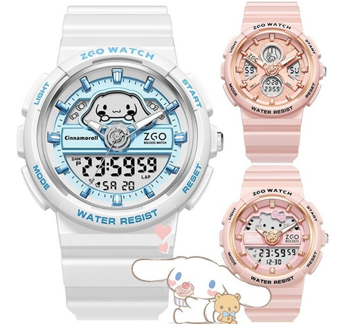 Reloj Inteligente Sanrio Para Mujer Hello Kitty Cinnamoroll