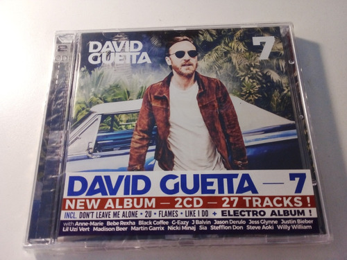 David Guetta (nicki Minaj, J Balvin, Sia) - 7 - Cd Doble 
