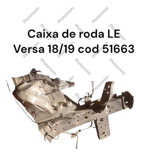 Caixa De Roda Lado Esquerdo Versa 18/19 Cod 51663 (Usado)