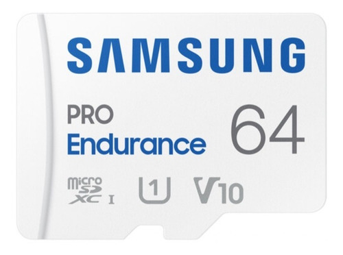 Memoria Micro Sdxc Samsung 64gb Pro Endurance C10 U1 4k V10