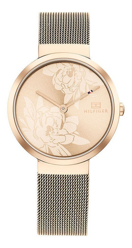 Reloj Tommy Hilfiger Para Mujer 1782471 Color de la malla Rose Color del bisel Rosé Color del fondo Rosé