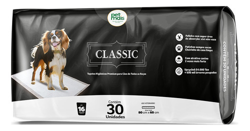 Tapete Higiênico Classic 90x60 30 Unidades Petmais Promoção!