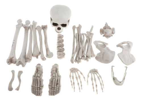 Accesorios De Esqueleto De Halloween 28 Piezas