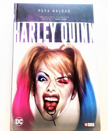 Pura Maldad Harley Quinn Ecc Tapa Dura Stock
