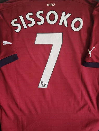 Camisa Newcastle 2012 2013 - Sissoko #7 - Oficial / Original