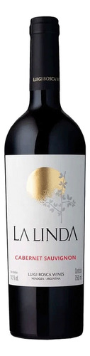 Vinho Argentino Tinto Seco La Linda Cabernet Sauvignon Mendoza Garrafa 750ml