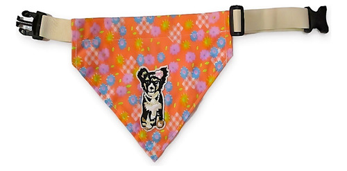 Bandana Secreto Perfecto  Primaveral Puppy  Para Mascotas