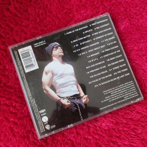 Ice T - Original Gangster - Cd Aleman 1991 Estándar (Usado)