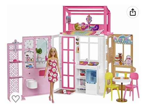 Casa Glam Barbie Estate Incluye Muñeca