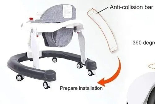 Imagen 6 de 8 de Caminador Musical Para Bebe Con Tapete Saltarín Y Mecedora