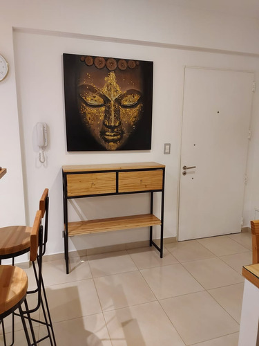 Mesa De Arrime 2 Cajones Madera Paraiso Macizo