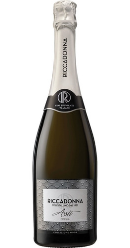 Imagen 4 de 4 de 6x Espumante Italiano Riccadonna Asti Dulce 750ml