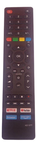 Control Tv Soneview Smart Tv Modelo Tv32-sv5000