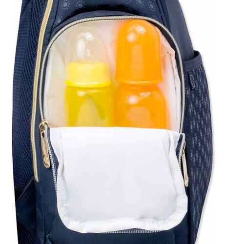 Imagen 5 de 8 de Pañalera Tipo Morral Con Cambiador Fisher Price