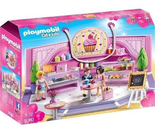 Playmobil 9080 City Life Tienda Cupcakes Original Palermo