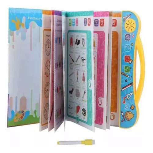 Libro Didáctico Interactivo Aprendizaje Para Niños Educativo