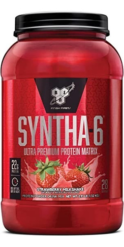 Proteína Bsn Syntha-6 Ultra Premium Protein Matrix Sabor Frutilla