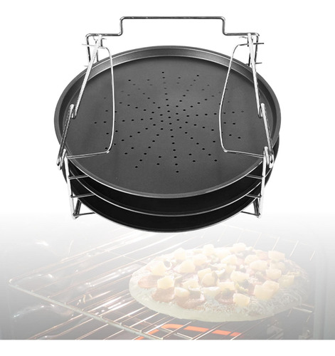 Sartenes Para Pizza De 3 Niveles Sartenes Para Pizza
