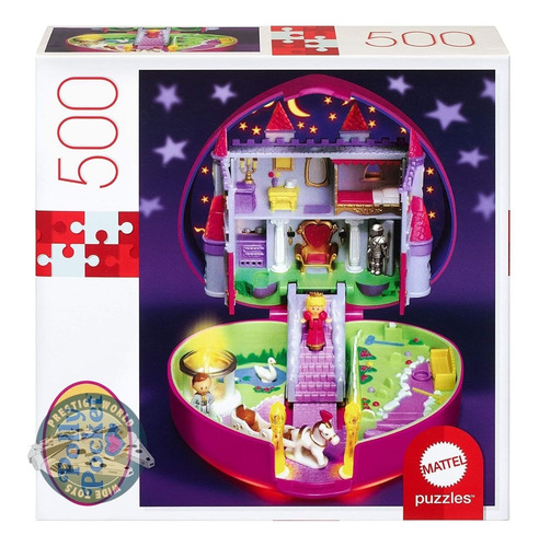 Polly Pocket Starlight Castle Puzzle Rompecabezas - Mattel