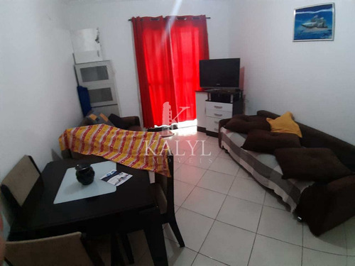 Apartamento Com 1 Dorm, Guilhermina, Praia Grande - R$ 195 Mil, Cod: 4865 - V4865