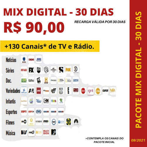 Imagem 10 de 11 de Receptor Claro Sd Pré Pago
